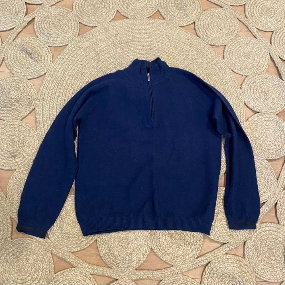 Smartwool mens blue sweater XL